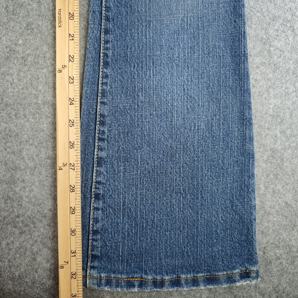 Levis 518 Superlow Bootcut Jeans Women's 7L 31x32 Mid Rise Vintage Y2k Medium - Picture 11 of 15